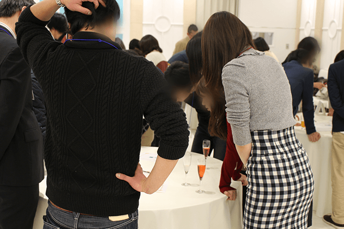 連絡先の交換が終始自由