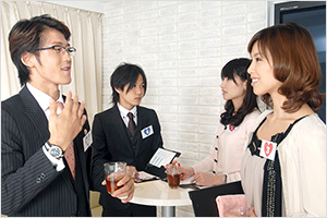 ①男女バランス比の徹底