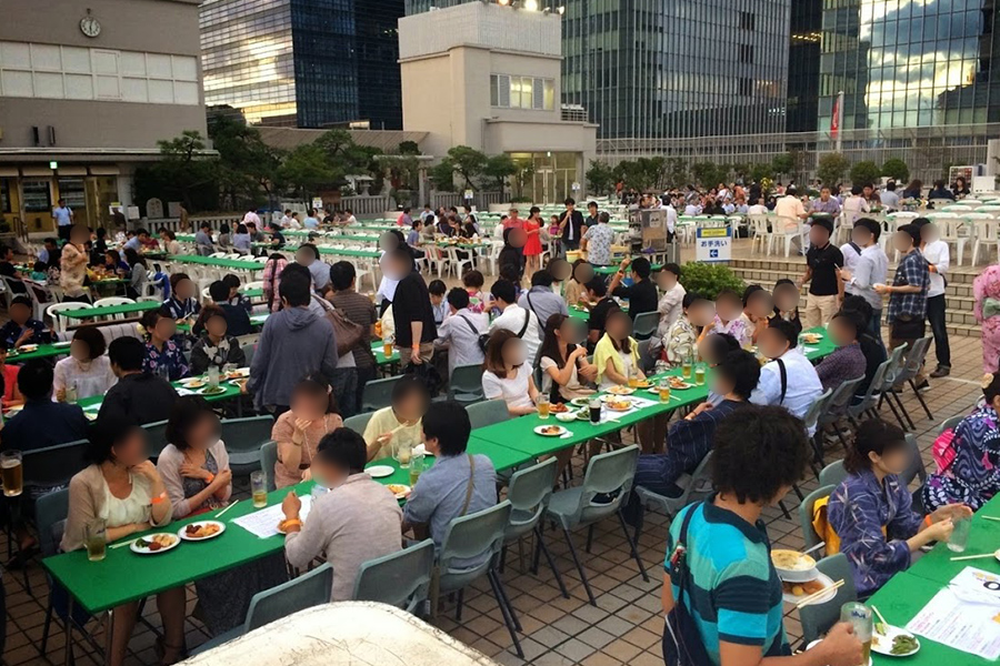 イベントスタート前から大盛り上がり！