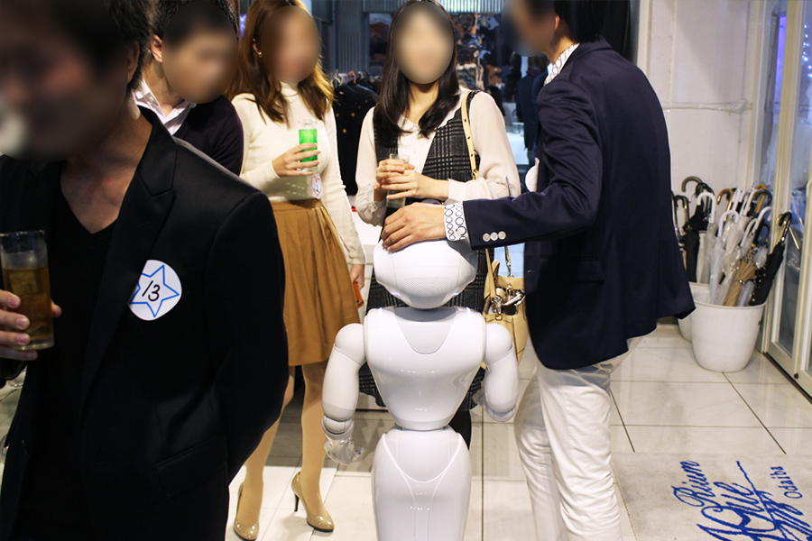 ペッパー君もいい仕事をしています♥(笑)