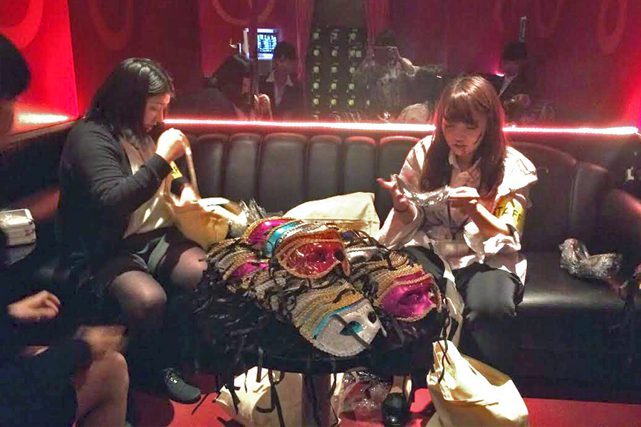 お客様の仮面チェック♪