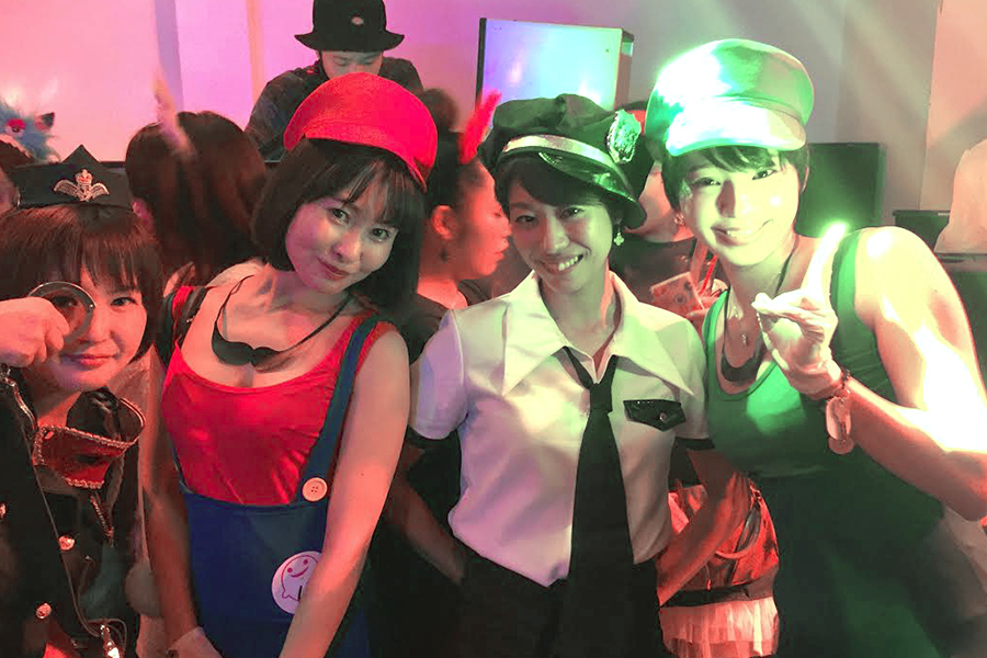 今年は『マリオ&ルイージ』の仮装が多かったです★