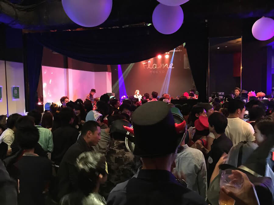 渋谷のクラブを貸切り開催!