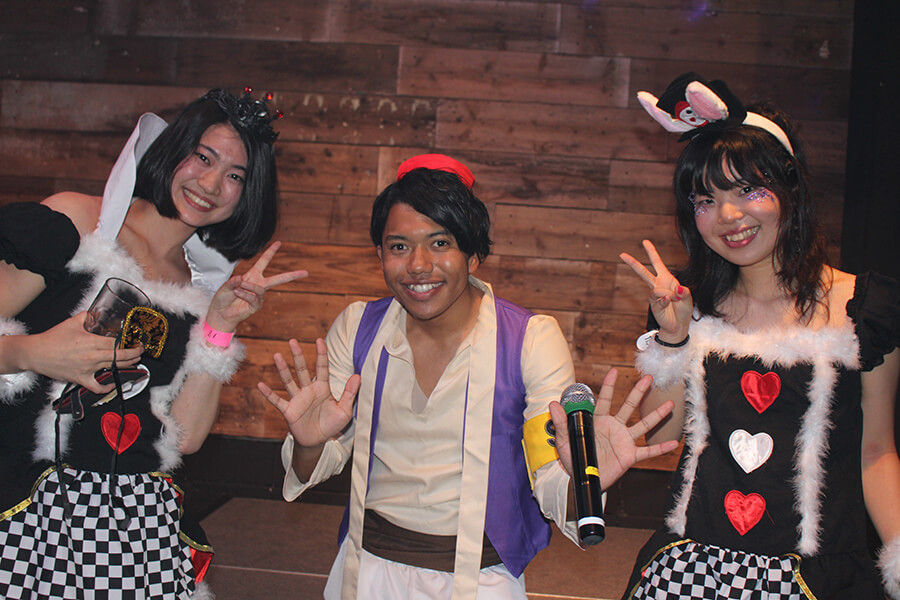 スタッフも混ぜてもらいました♪