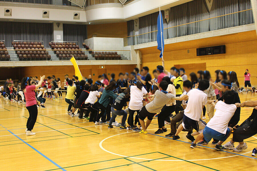 「あーお！あーお！」「緑っ！緑っ！」と一番応援が盛り上がった競技！どのチームも接戦でしたっ！！