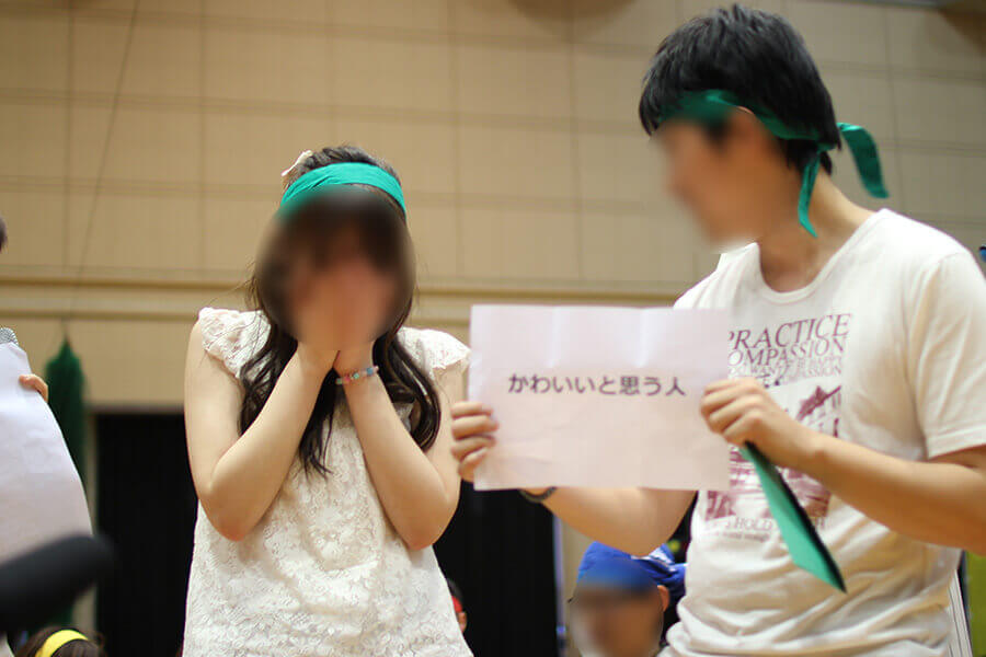 毎年恒例のドキドキのこの企画♥気になるあの子の手を引いて皆さん走っていきました♥