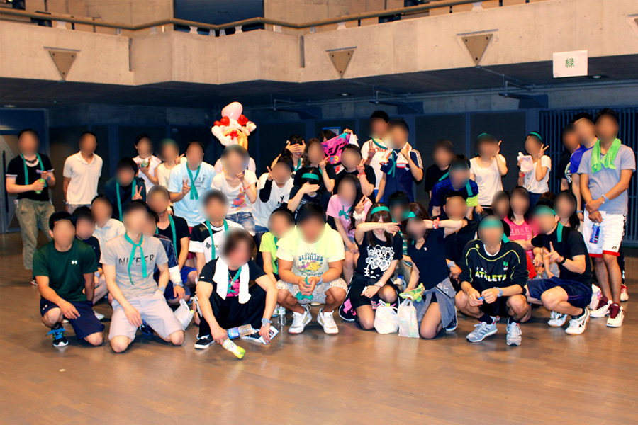 最後は各チームごとに記念撮影★ みんなの気持ちが1つになりました！