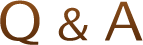Q&A