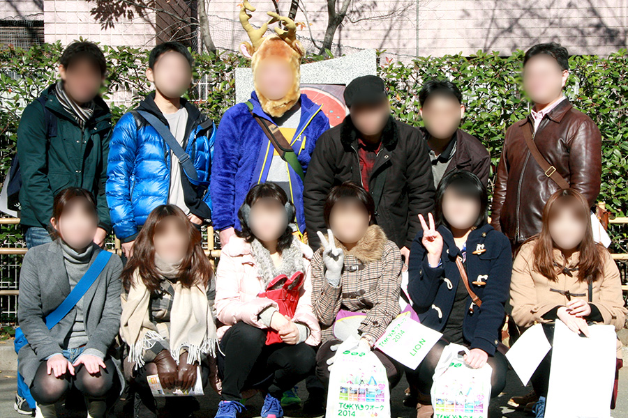 第一スポットでは記念撮影☆