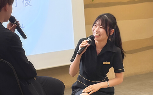 接客・接遇コンテスト2026予選の様子